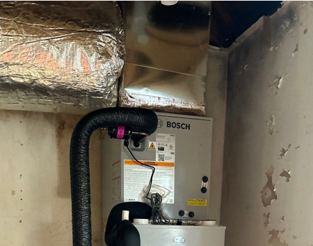 Professionals installing Bosch units