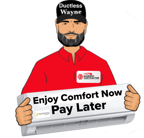 Enjoy comfort now and pay later