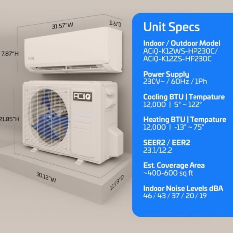 Acq 1200 product specs